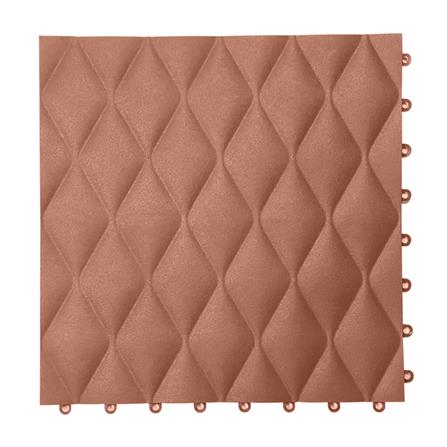 แผ่นกันลื่น HOME LIVING STYLE ELLA 27.5X27.5 ซม. สีน้ำตาลเข้ม