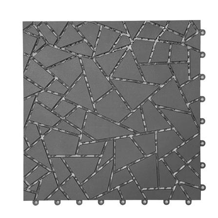 แผ่นกันลื่น HOME LIVING STYLE DIAMOND 27.5X27.5 ซม. สีเทา