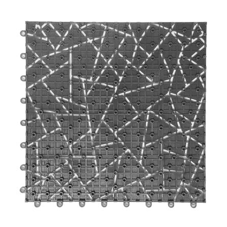 แผ่นกันลื่น HOME LIVING STYLE DIAMOND 27.5X27.5 ซม. สีเทา_2