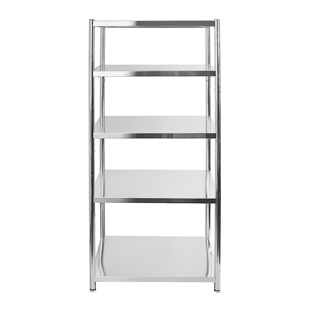 ชั้นวางของสเตนเลส 5 ชั้น STACKO SPACE 55x38x125 ซม. สีสเตนเลส