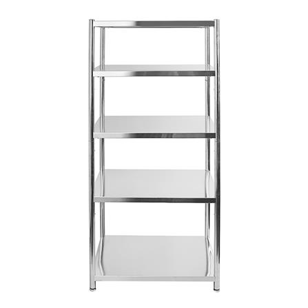 ชั้นวางของสเตนเลส 5 ชั้น STACKO SPACE 55x38x125 ซม. สีสเตนเลส_1