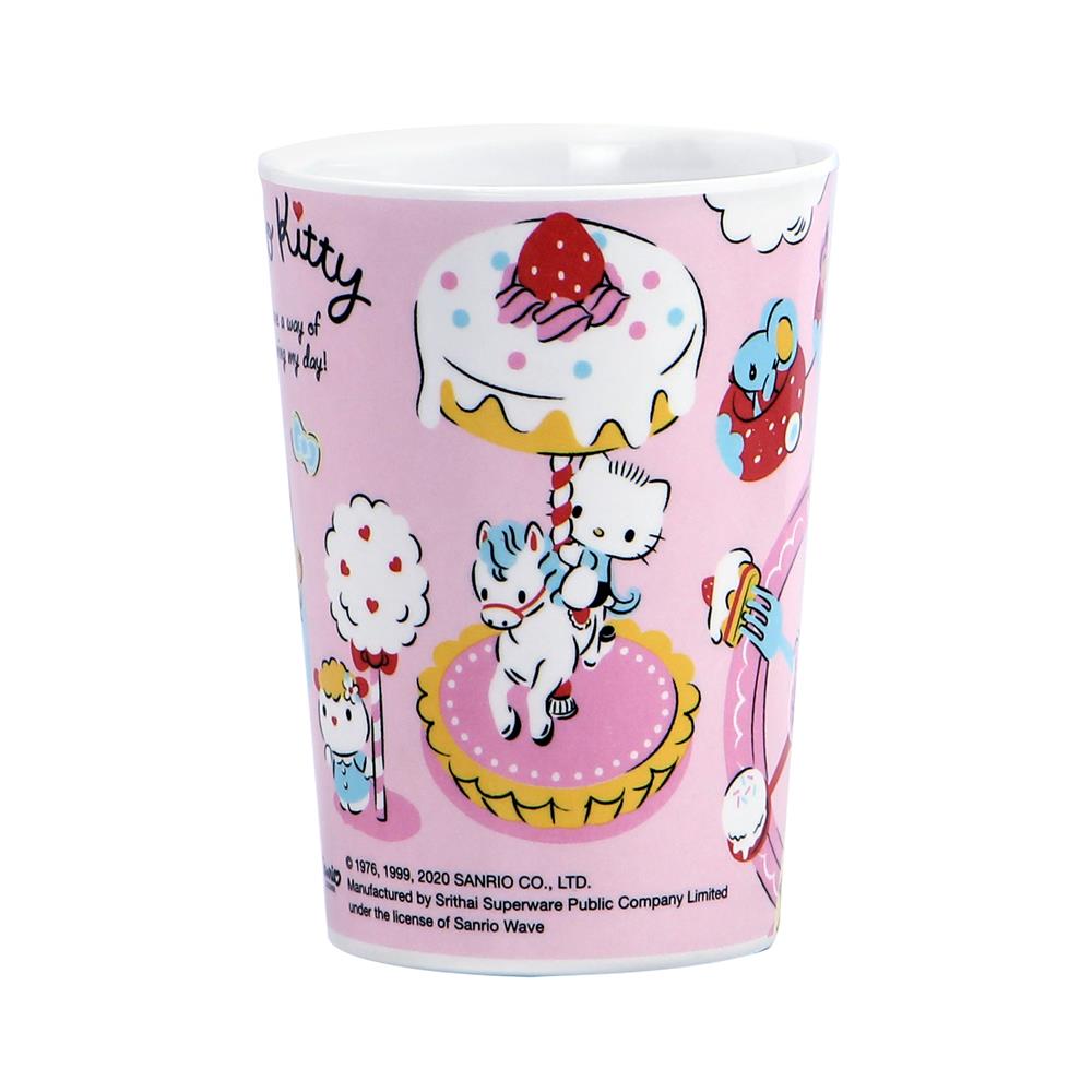 แก้วน้ำเมลามีน 400 มล. SUPERWARE KITTY MY DAY