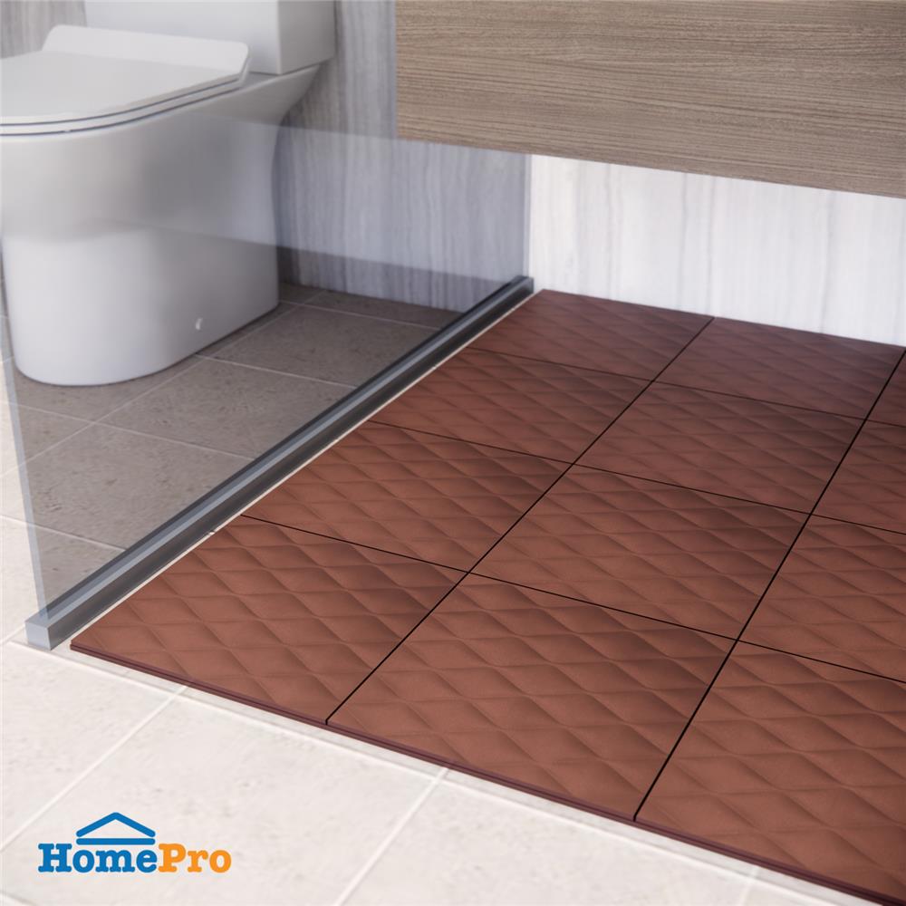 แผ่นกันลื่น HOME LIVING STYLE ELLA 27.5X27.5 ซม. สีโอ๊ค