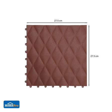 แผ่นกันลื่น HOME LIVING STYLE ELLA 27.5X27.5 ซม. สีโอ๊ค_5