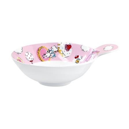 ชามเมลามีนมีที่จับ 4.5 นิ้ว SUPERWARE KITTY MY DAY