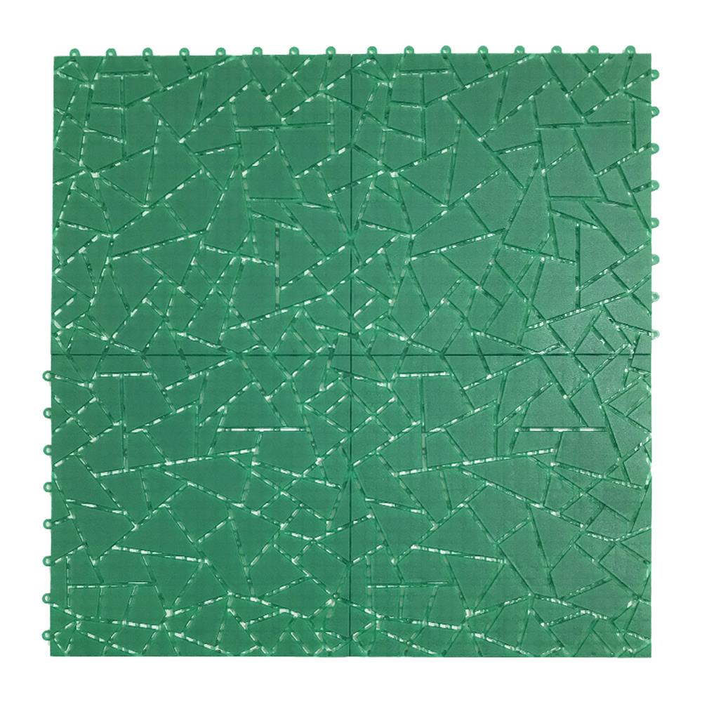 แผ่นกันลื่น ME LIVING DIAMOND 27.5X27.5 ซม. สีเขียว