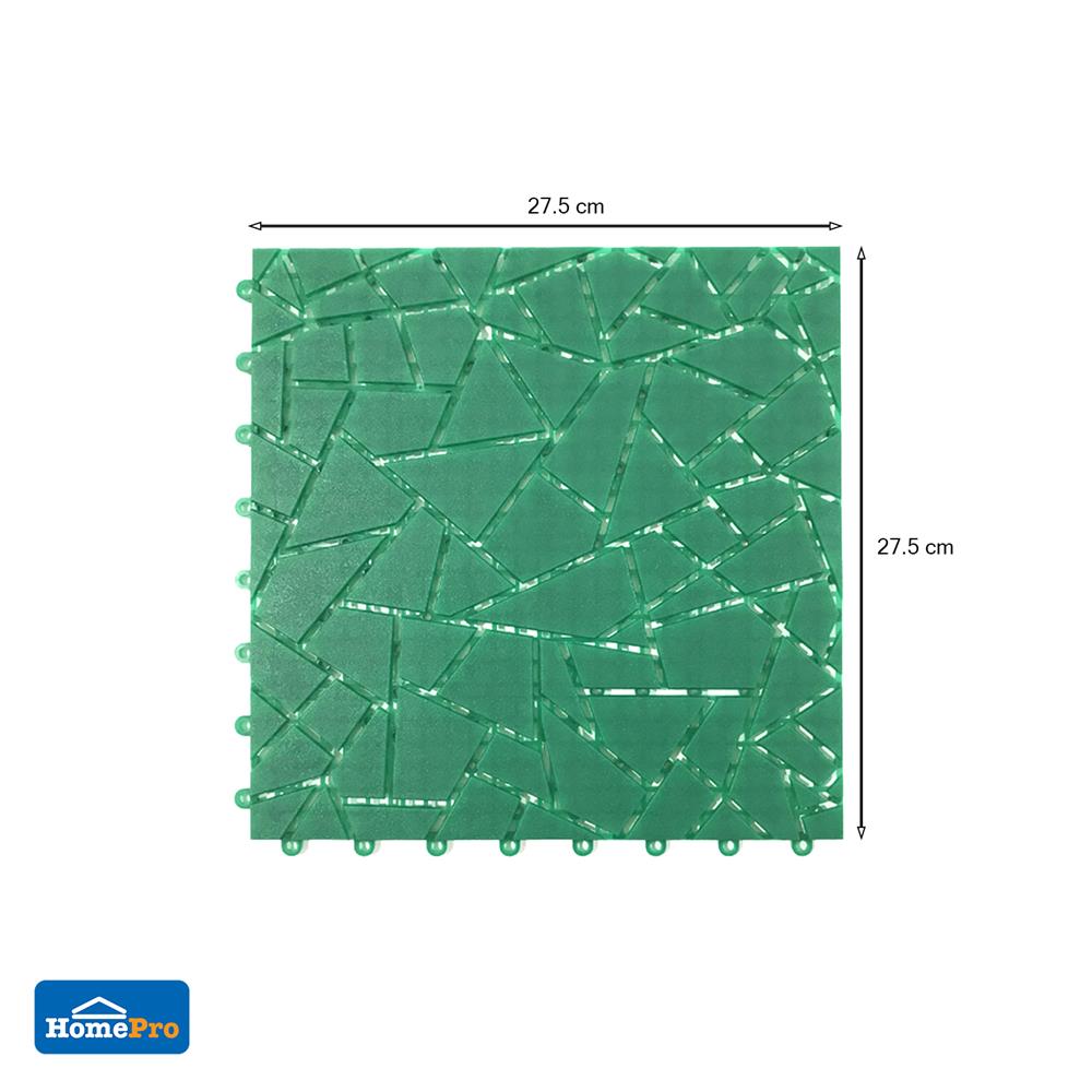 แผ่นกันลื่น ME LIVING DIAMOND 27.5X27.5 ซม. สีเขียว