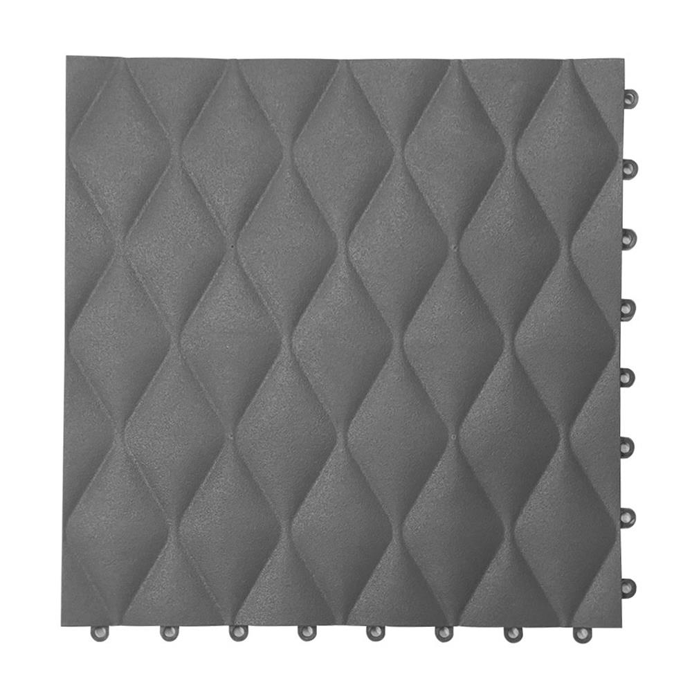 แผ่นกันลื่น HOME LIVING STYLE ELLA 27.5X27.5 ซม. สีเทา