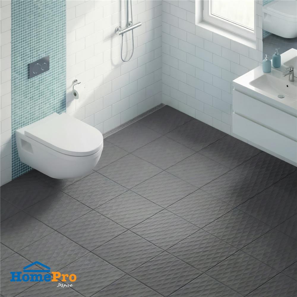 แผ่นกันลื่น HOME LIVING STYLE ELLA 27.5X27.5 ซม. สีเทา