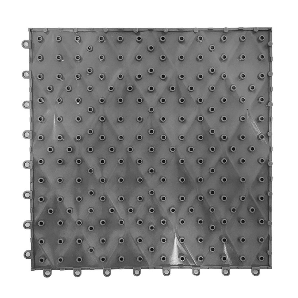 แผ่นกันลื่น HOME LIVING STYLE ELLA 27.5X27.5 ซม. สีเทา