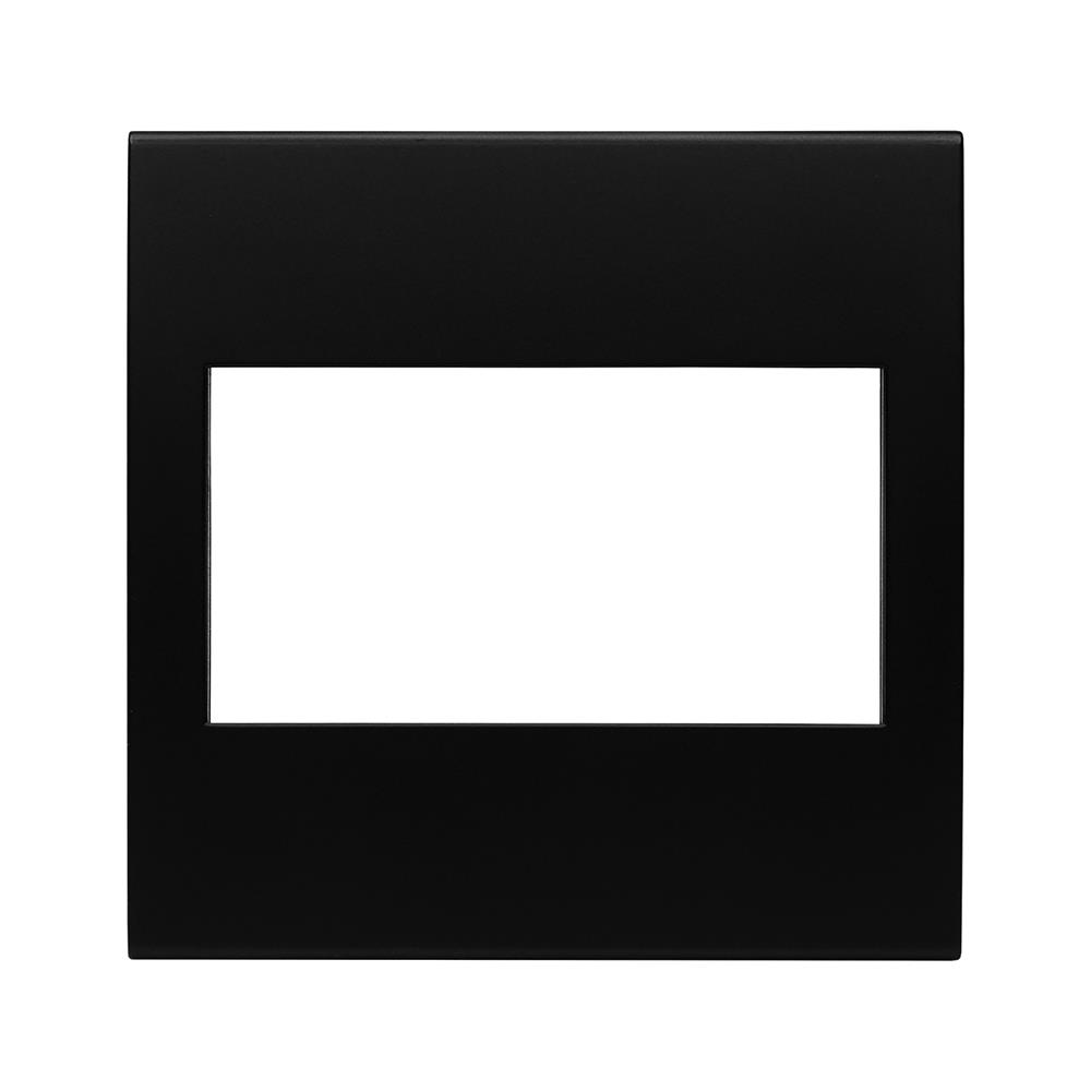 หน้ากาก 3 ช่อง HACO W1813-SBL สีแม็ทดาร์ค