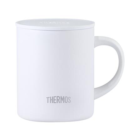 ถ้วยน้ำสุญญากาศพร้อมฝา THERMOS JDG-350C 350 มล. สีขาว