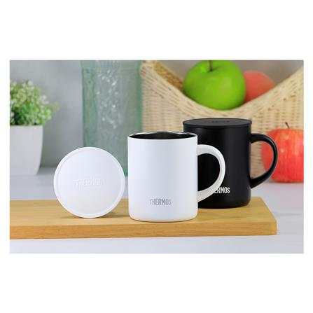 ถ้วยน้ำสุญญากาศพร้อมฝา THERMOS JDG-350C 350 มล. สีขาว_2