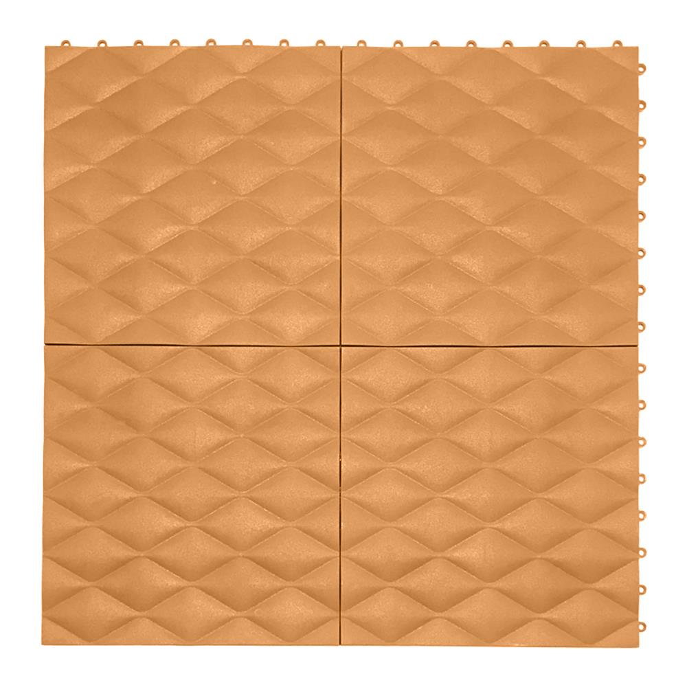 แผ่นกันลื่น ME LIVING ELLA 27.5X27.5 ซม. สีน้ำตาลอ่อน