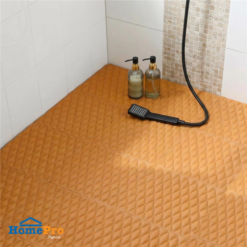 แผ่นกันลื่น ME LIVING ELLA 27.5X27.5 ซม. สีน้ำตาลอ่อน