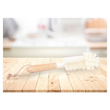 แปรงทำความสะอาดขวดและแก้ว ACCO MOKU สีขาว_2