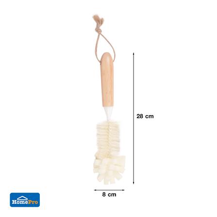 แปรงทำความสะอาดขวดและแก้ว ACCO MOKU สีขาว_3