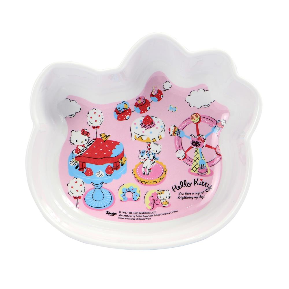 ชามเมลามีน 7 นิ้ว SUPERWARE KITTY MY DAY