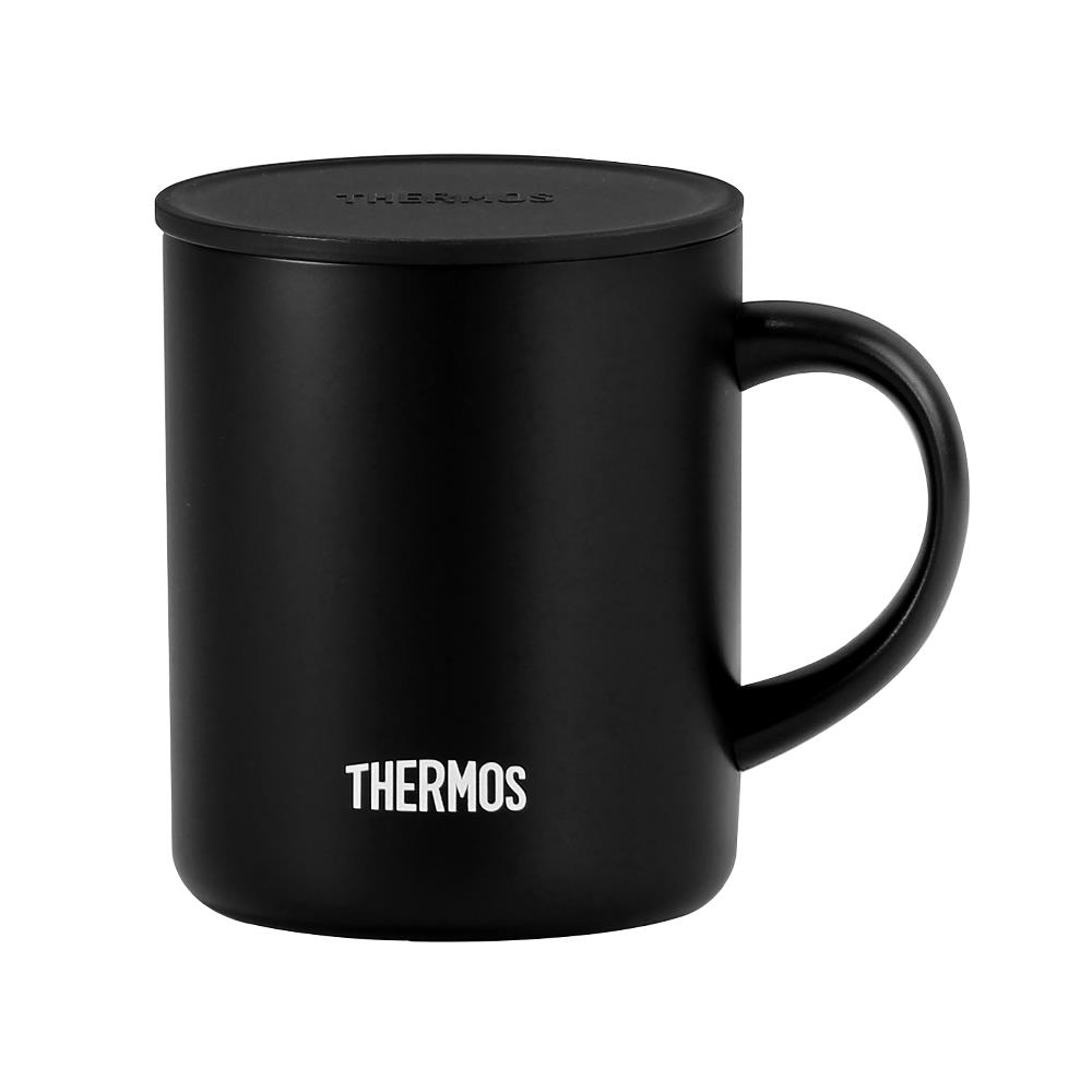 ถ้วยน้ำสุญญากาศพร้อมฝา THERMOS JDG-350C 350 มล. สีดำ