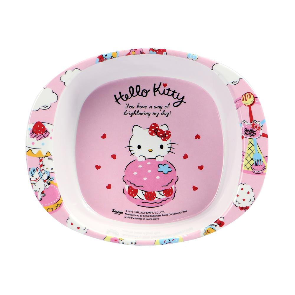 ชามเมลามีน 6 นิ้ว SUPERWARE KITTY MY DAY