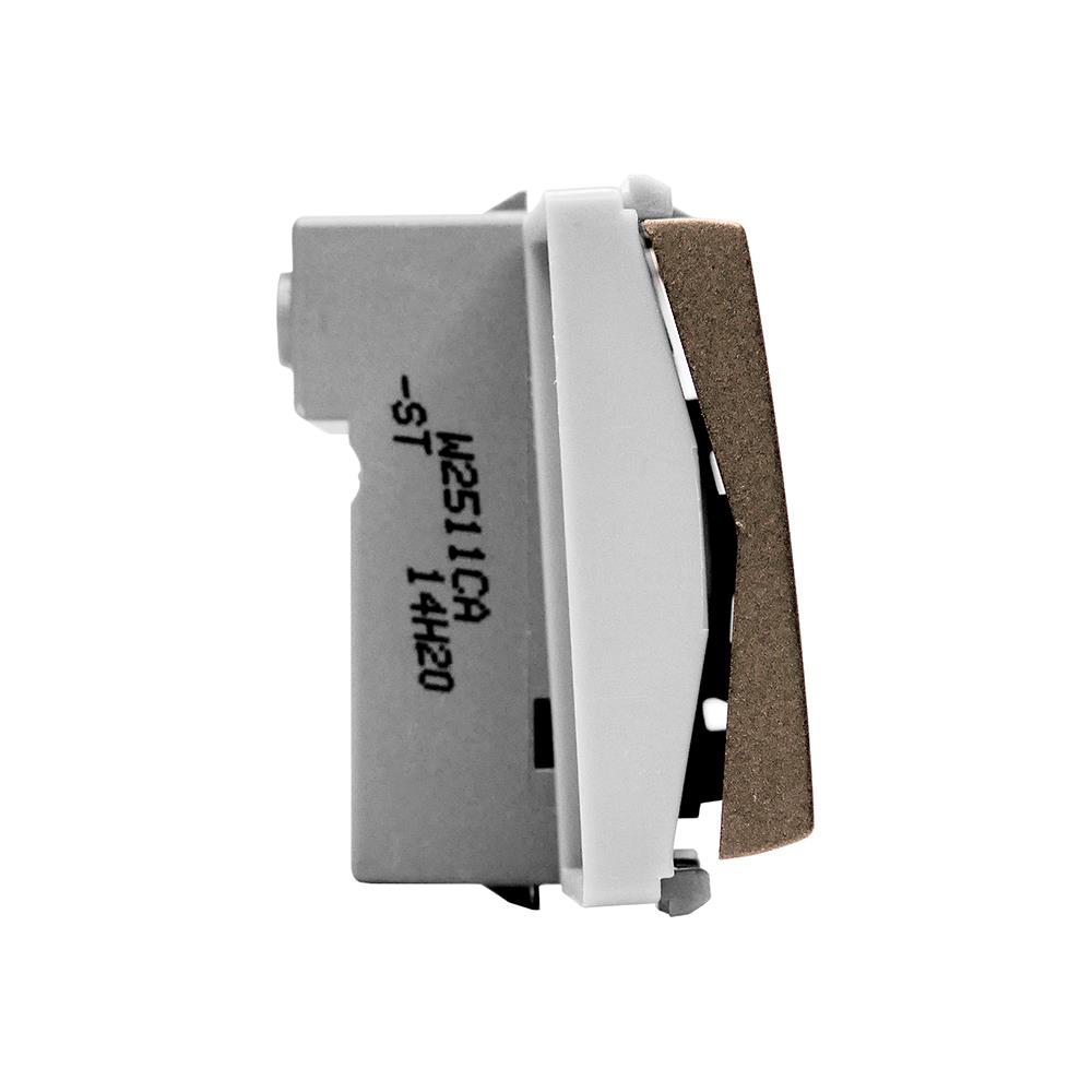 สวิตช์ 2 ทาง HACO W2511CA-2-STขนาด 3 ช่อง สีแม็ทแบล็ค