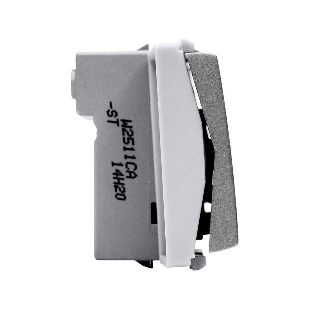 สวิตช์ 1 ทาง HACO W2511C-MSB ขนาด 3 ช่อง สีแม็ทแกร