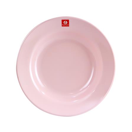จานเมลามีนลึก 9 นิ้ว SUPERWARE PINK
