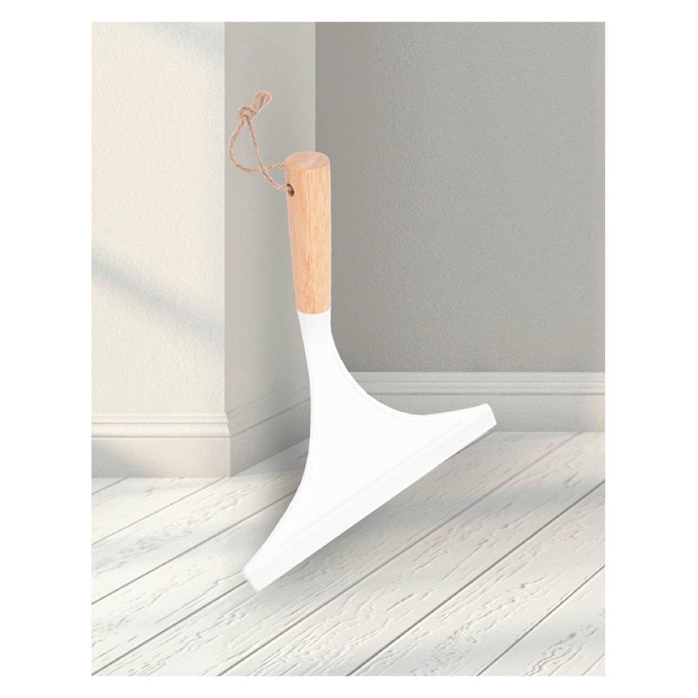 ยางรีดน้ำพลาสติก/ไม้ไผ่ ACCO MOKU 9 นิ้ว สีขาว