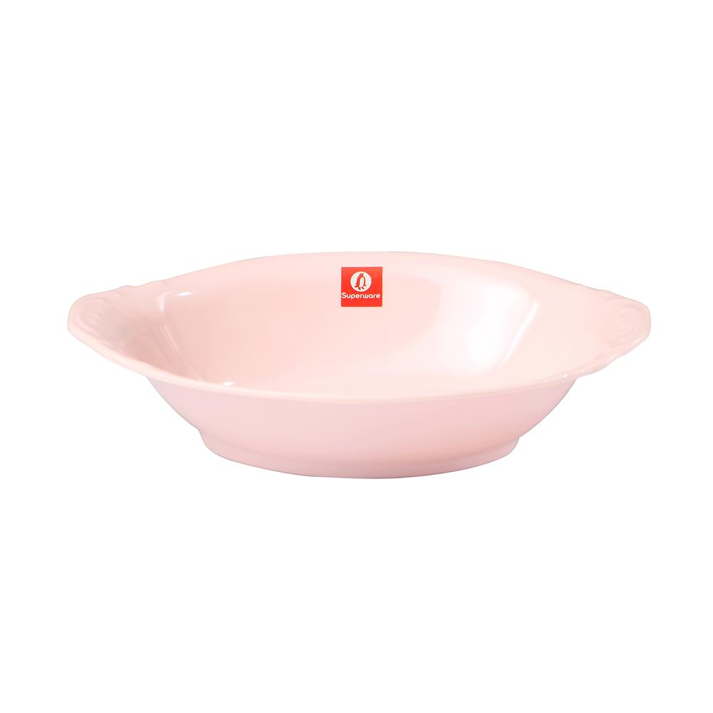 ชามเมลามีน 8 นิ้ว SUPERWARE PINK BOWL