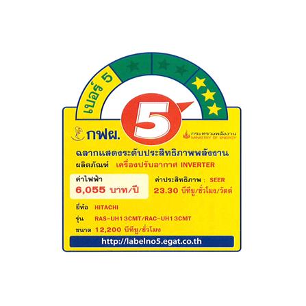 แอร์ผนัง HITACHI RAC/RAS UH13CMT 12200 บีทียู อินเวอร์เตอร์_4