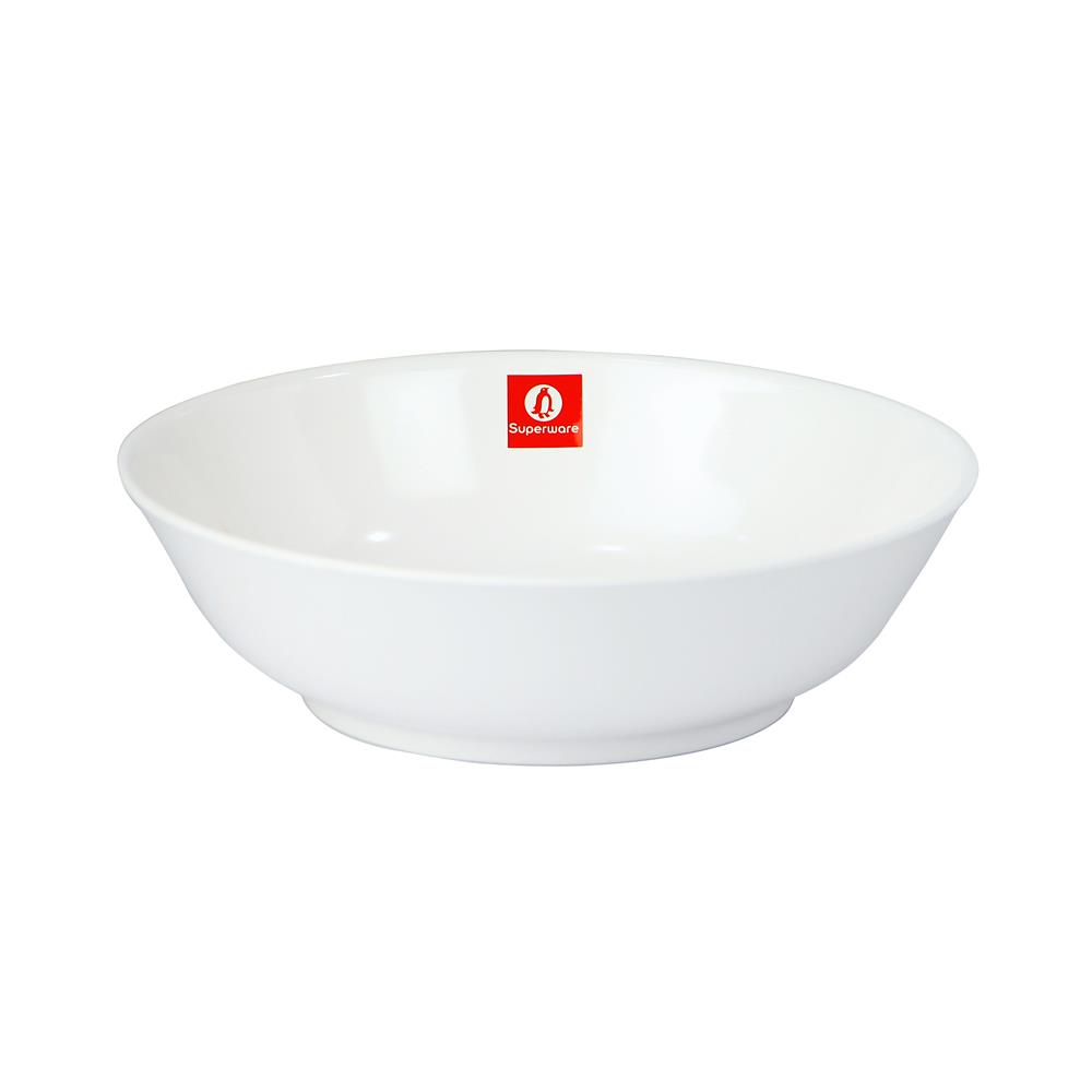 ชามเมลามีน 7.5 นิ้ว SUPERWARE WHITE CREAM