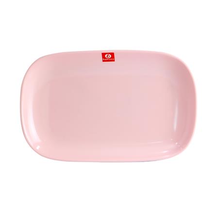 จานเปลเมลามีนเหลี่ยม 9.5 นิ้ว SUPERWARE PINK