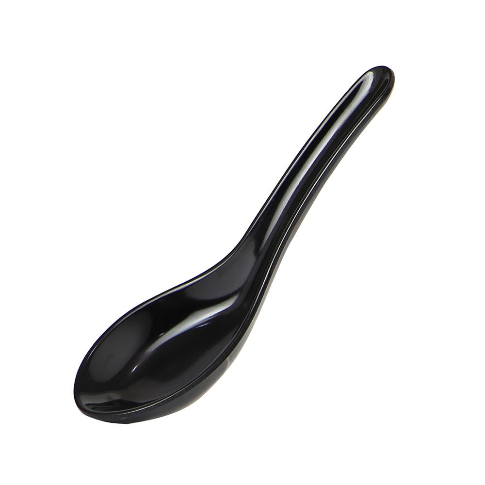 ช้อนจีนเมลามีน SUPERWARE NEW BLACK