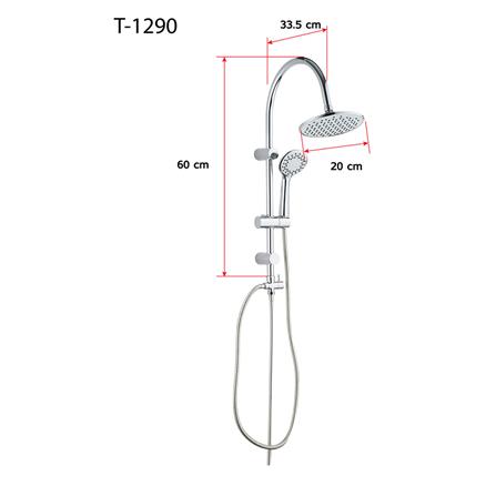 ฝักบัว RAIN SHOWER LUZERN T-1290_1