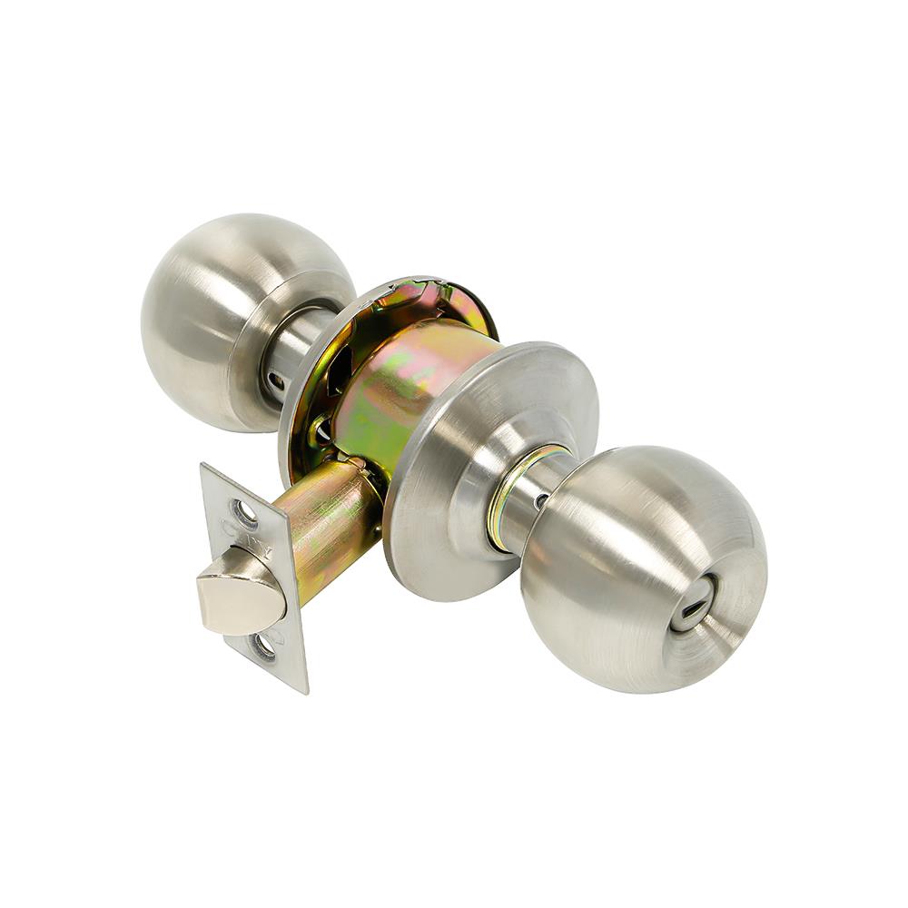 ลูกบิดห้องน้ำ CITY FLA05CN2022BKSSPK หัวกลม สีสเตนเลส