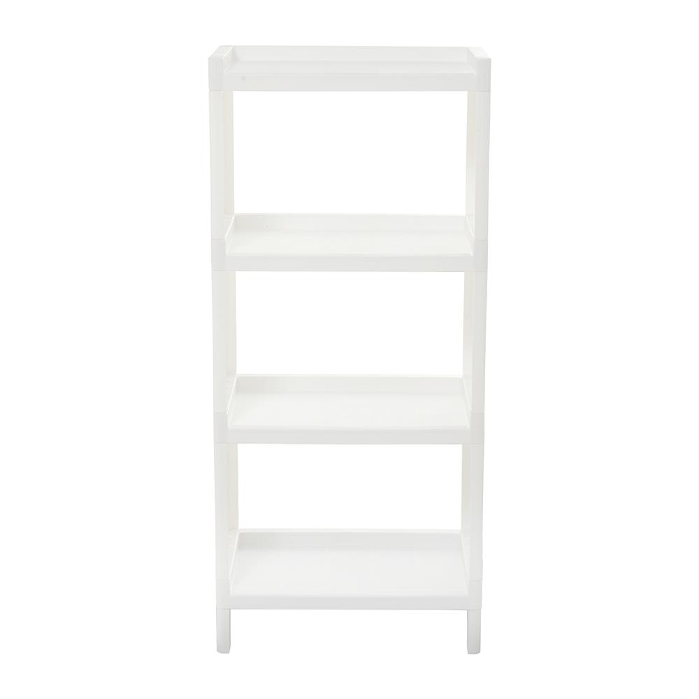 ชั้นวางของ 4 ชั้น STACKO MONO 48x30x107 ซม. สีขาว
