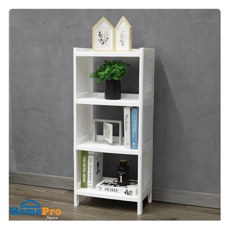 ชั้นวางของ 4 ชั้น STACKO MONO 48x30x107 ซม. สีขาว_2