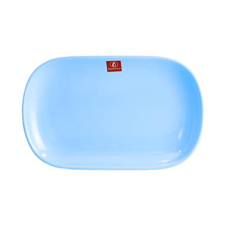 จานเปลเมลามีนเหลี่ยม 8.5 นิ้ว SUPERWARE BLUE