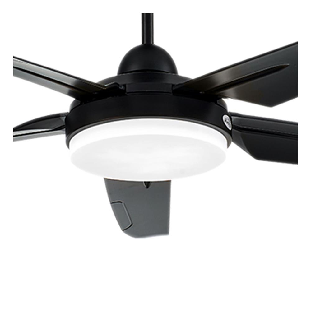 พัดลมโคมไฟ LED CARINI 52-5B-1L-BK 52 นิ้ว สีดำ
