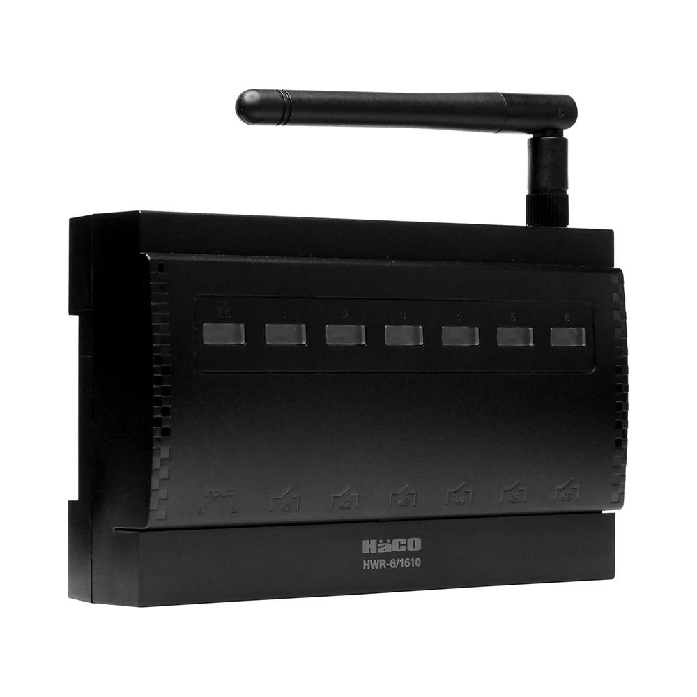 ตัวควบคุมรับสัญญาณ 6 วงจร HACO HWR-6/1610