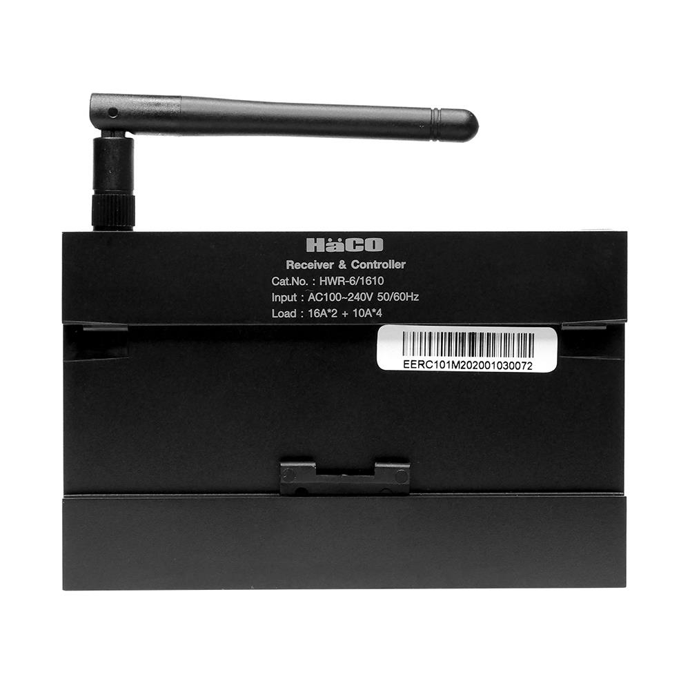 ตัวควบคุมรับสัญญาณ 6 วงจร HACO HWR-6/1610
