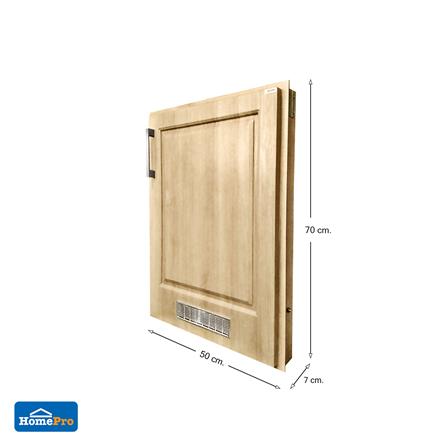 บานถังแก๊ส CABIN FURRY 50x70 ซม. สี NATURAL OAK_4