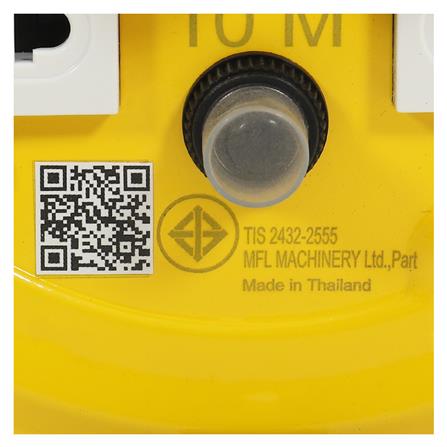 ล้อเก็บสายไฟ 4 ช่อง ELECKTA ET-MB1510 3600 วัตต์ 10 เมตร เหลือง_9