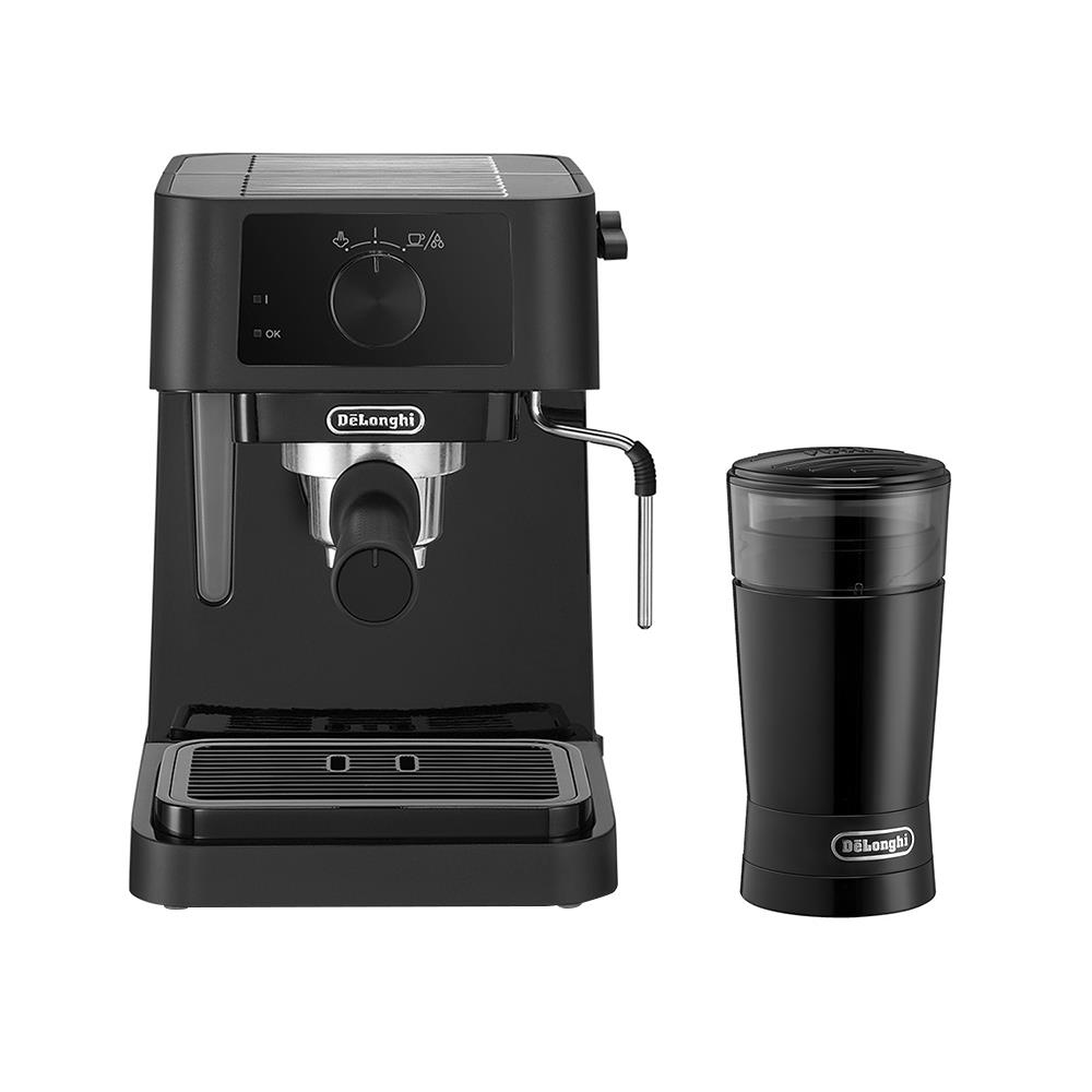เครื่องชงกาแฟเอสเพรสโซ่ DELONGHI EC230.BK+KG200