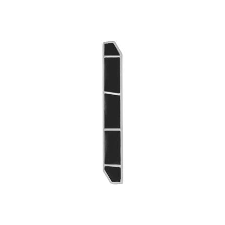 บัวพื้น PVC CROBERN 9.5x240x1.5 ซม. สีขาว_2