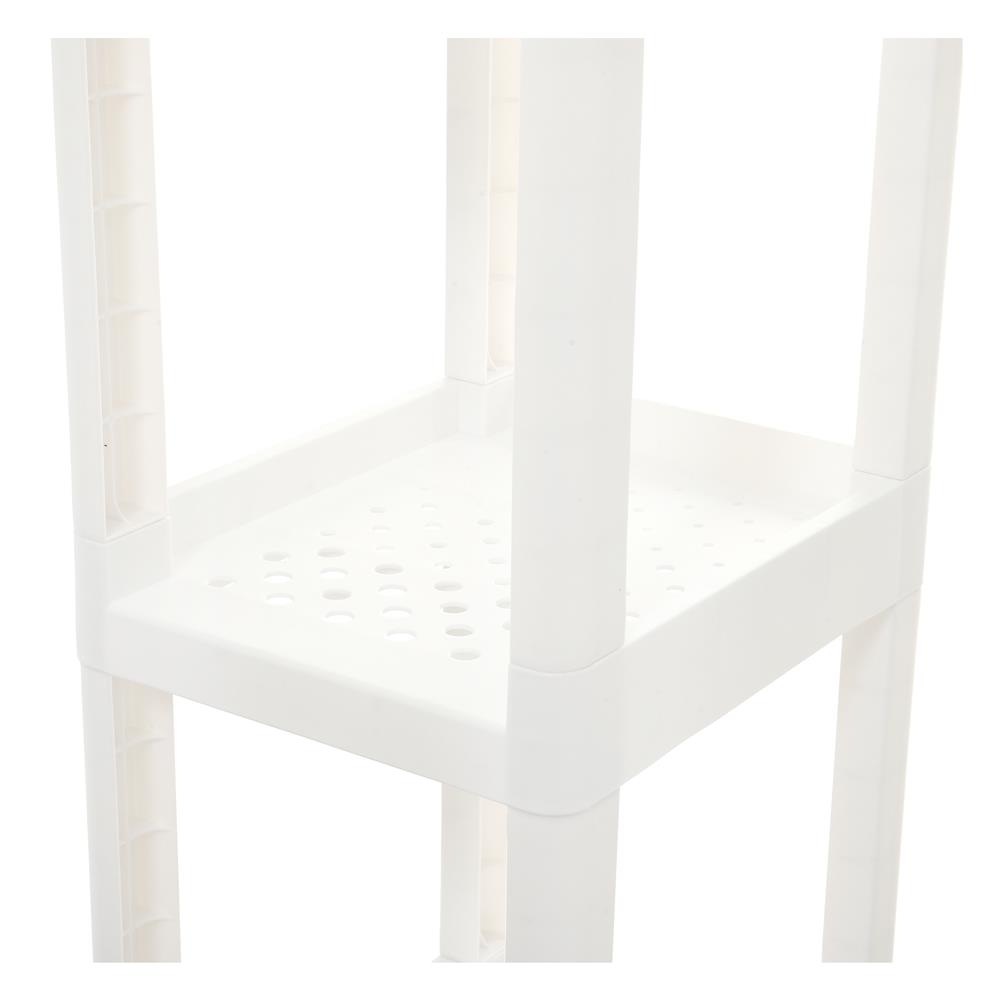 ชั้นวางของแคบ 3 ชั้น STACKO MONO 24x30x76 ซม. สีขาว