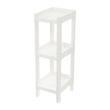 ชั้นวางของแคบ 3 ชั้น STACKO MONO 24x30x76 ซม. สีขาว_0