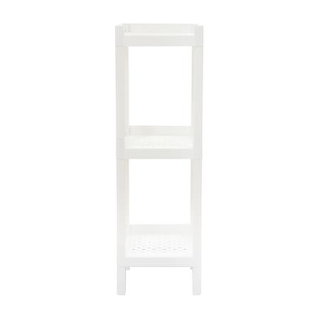 ชั้นวางของแคบ 3 ชั้น STACKO MONO 24x30x76 ซม. สีขาว_1