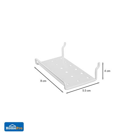 ถาดวางของเหล็กรูกลม STACKO 8x5.5x4 ซม. สีขาว_5