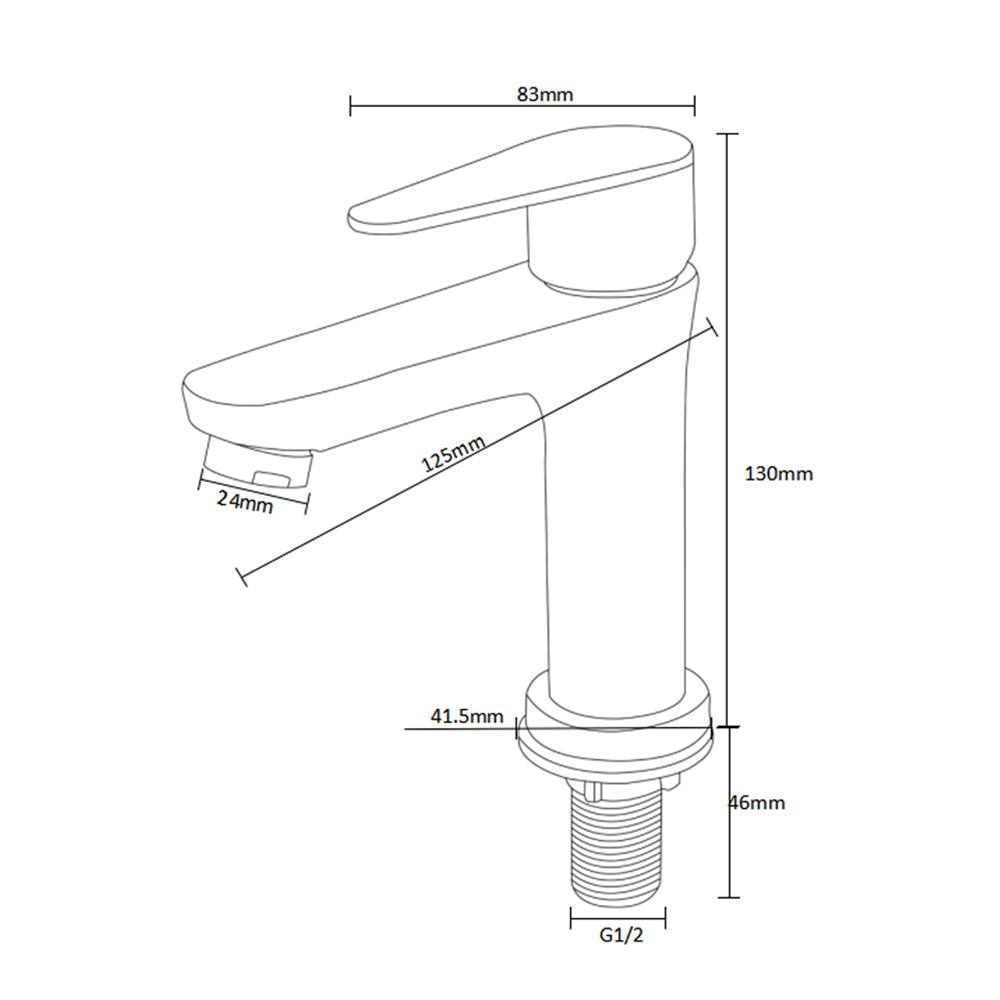 ก๊อกอ่างล้างหน้า RASLAND RA 1946525